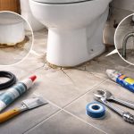 Les principaux causes de fuite entre WC et carrelage et comment les régler