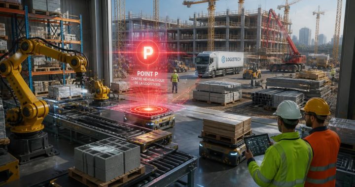L&rsquo;importance du Point P dans la logistique moderne du matériel de construction
