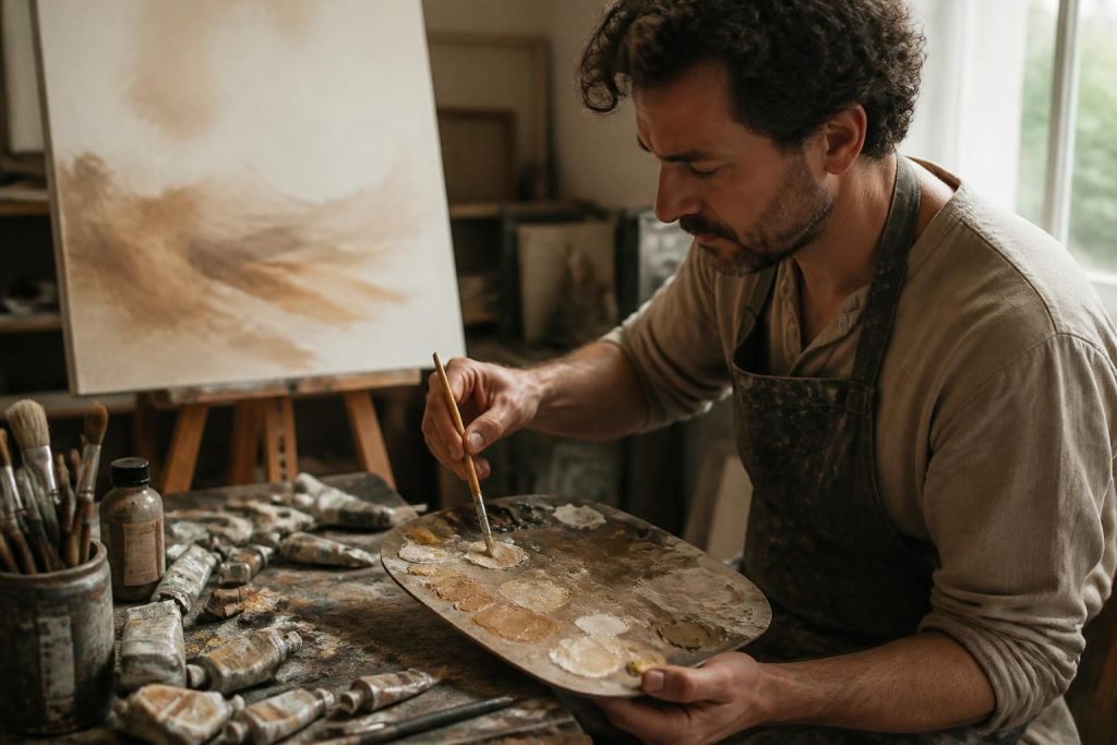 découvrez les techniques professionnelles pour créer la teinte beige parfaite en peinture et maîtrisez cet art avec nos conseils simples et efficaces.