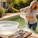 Solution naturelle éprouvée de grand-mère pour eau de piscine verte